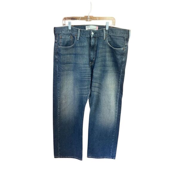 Levi 569 Loose Straight Jeans Sz 38/31. B - Picture 1 of 6